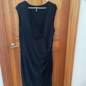 Ralph Lauren black dress. 18w